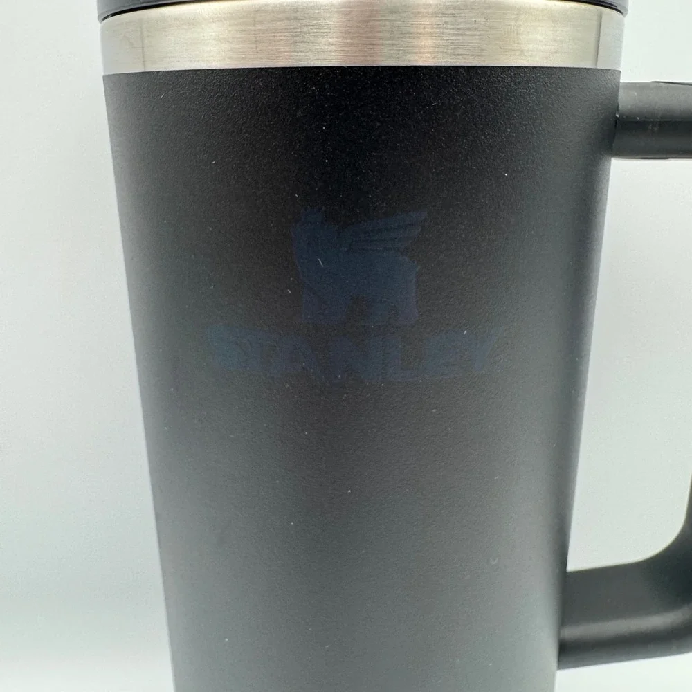 Stanley Quencher H2.0 FlowState Tumbler 30oz Matte Black Stainless Steel Mug - Picture 2 of 5